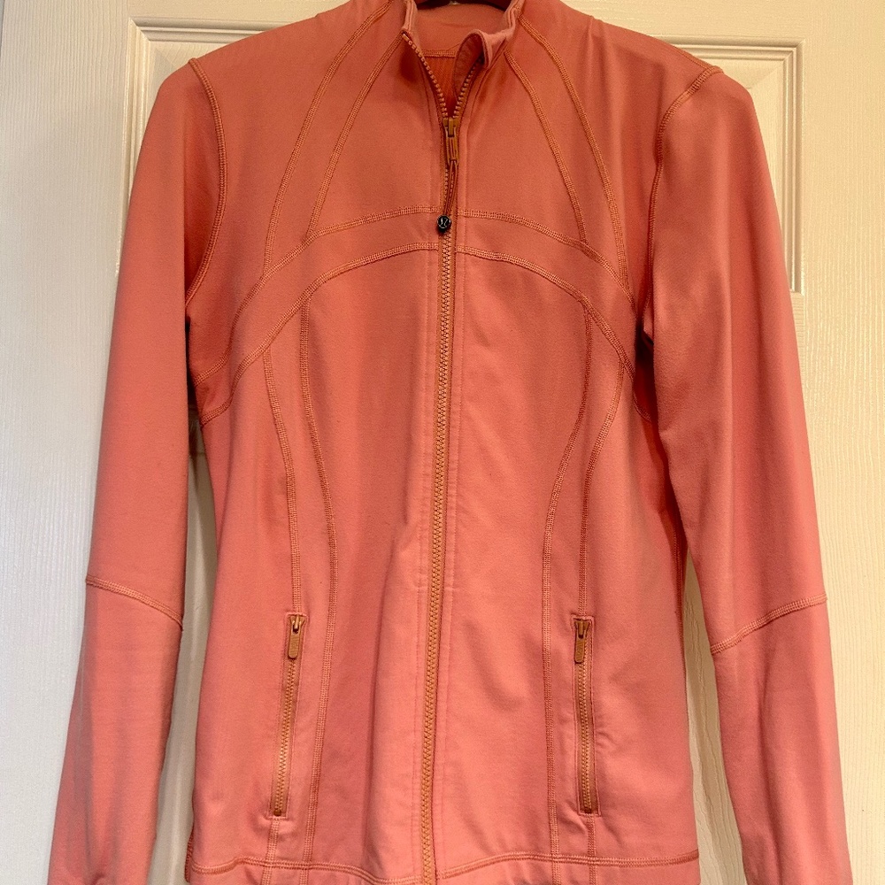 Lululemon size 10 Define Jacket in Spanish Rose